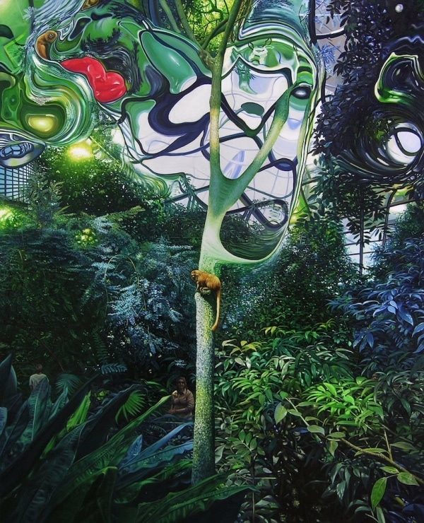 Erik Nieminen, Primates, 2016, oil on linen, 160 x 130 cm