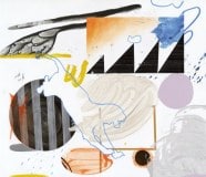 Fiona Ackerman, The Cosmic Tiger, 2021, acrylic on canvas, 120 x 140 cm