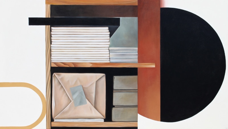 Dokument X 2013, 110 x 195 cm, Öl auf Leinwand