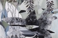 Fiona Ackerman, Frost, 2017, 111,5 x 101 cm, Öl und Acryl auf Leinwand