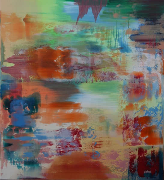 Virginia Glasmacher_Kadmiumorange-Kadmiumgrün_2017_110x100cm_web
