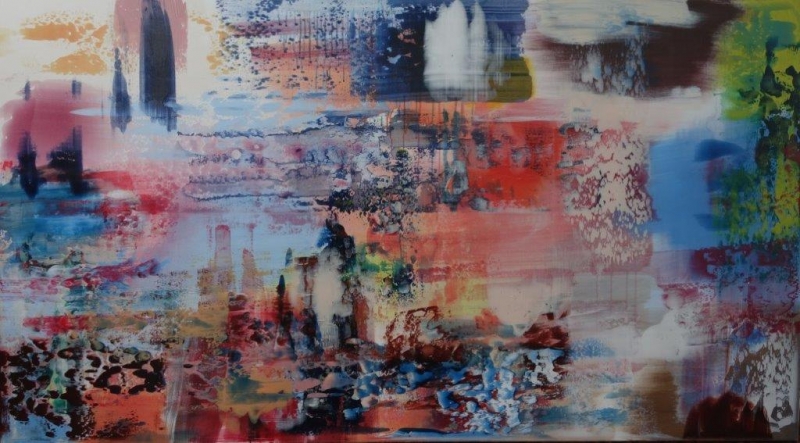 Glasmacher_Ultramarin-Kadmiumorange_2016_100 x 80cm