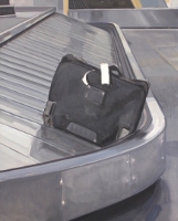 Timur Celik 'conveyor belt' , 100 x 80 cm , oil on canvas , 2012