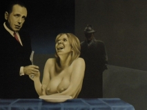 Roland Delcol, O.T., 60 x 80 cm, Öl auf Leinwand