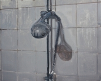 Timur Celik, shower, 45 x 55 cm, 2014