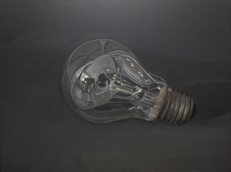 bulb.200x150 cm,oil on canvas,2012