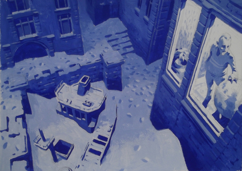 Vitaly Medvedovsky-Window 48 x 36 cm