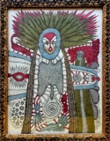 Evelyne Postic, 27x21 cm, Tusche auf Papier